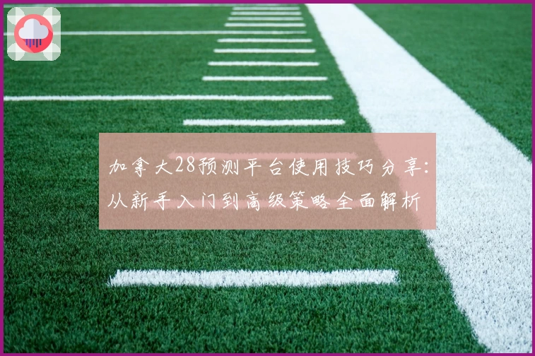 加拿大28预测平台使用技巧分享：从新手入门到高级策略全面解析